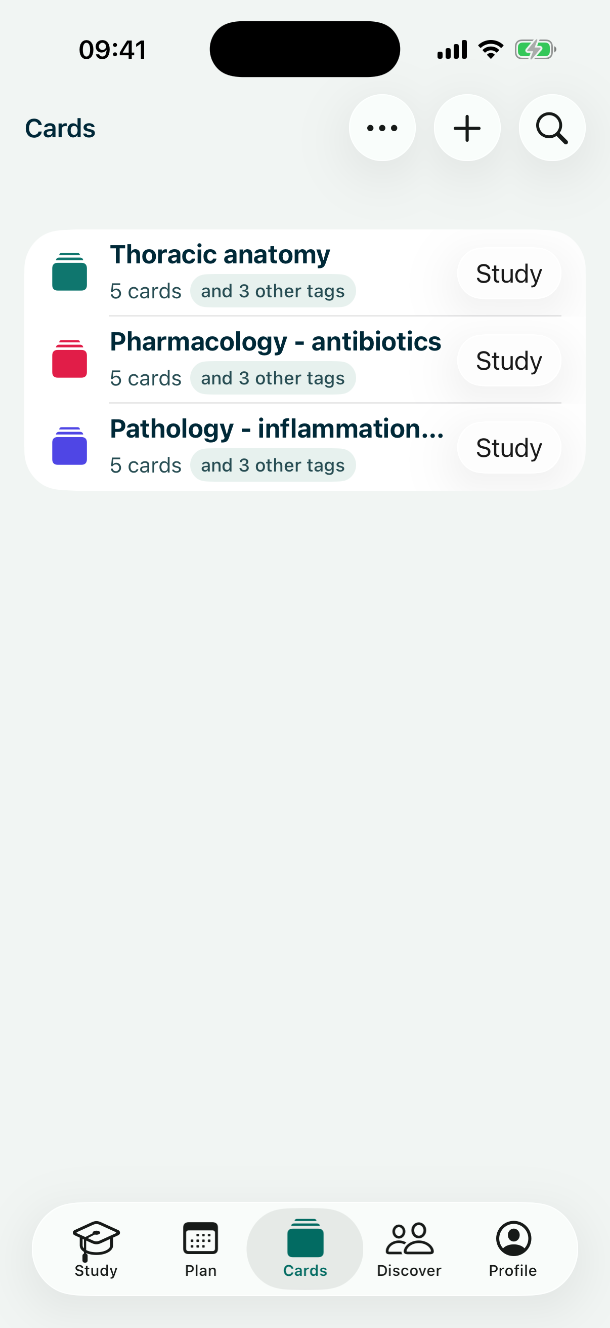 Decks: Three subjects, zero study clutter
